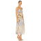2025 Summer New Arrival Hot Selling Adjustable Straps Satin Fabric Slip on Ladies' Dress