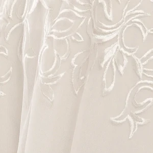 Women's 2025 Summer Long Dress V Neck Short Sleeve  Slim Embroidered Pattern Texture Party Dress