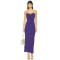 Elegant Casual New Design High quality Sleeveless Cut out Round polka Woman's Dress