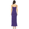 Elegant Casual New Design High quality Sleeveless Cut out Round polka Woman's Dress