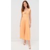 Sexy  Short Sleeve Solid Color Hip Wrap High Waist Open Back Fashion Casual Dress