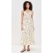 Women's Sample Camisole V-Neck Cut Out High Tight Waist Geometric Print Casual Dress