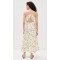 Women's Sample Camisole V-Neck Cut Out High Tight Waist Geometric Print Casual Dress