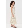 Women's Sample Camisole V-Neck Cut Out High Tight Waist Geometric Print Casual Dress