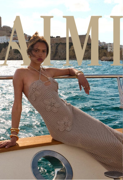 New fashion Backless Bohemian Vacation ready Crocheted Halter neck Cut out Beachy Woman's dress