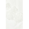 Custom Fashion White Front Floral Appliques Medium weight Crepe Fabric Mini Dress