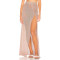 Exquisite Mesh Maxi Skirt Sheer Elegance Side Slit Sexy Elegant Woman's Maxi Skirt