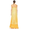 2025 Sunny Strapless Pleated Maxi Dress Elegant Elegance Off shoulder Vibrant Woman’s Dress