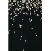 Sexy Sleeveless Crepe Fabric Crystal Beading Silver Tone Metal Embellishment Mini Dress