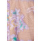 2025 Fashionable Embroidered Enchanted Sexy Side split Asymmetrical Hem Midi Dress