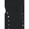 Hot Sale Long Sleeve High quality Bodycon Dress Studded Slit Detail Woman's Midi Dress