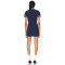 New Design Classic Baseball style Button Front Embroidery Fashionable Woman's Mini Dress