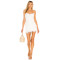 2025 Latest Style Fashionable Exquisite Lace Spaghetti Strap Mini Dress for Women