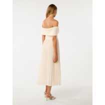 Customized High Quality Off Shoulder Detachable Belt High Waist Solid Color Casual Dress