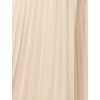 Customized High Quality Off Shoulder Detachable Belt High Waist Solid Color Casual Dress