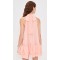 2025 Hot sale New Design Halter neckline Sweet and Fresh Bow Trim Woman's Mini Dress