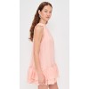 2025 Hot sale New Design Halter neckline Sweet and Fresh Bow Trim Woman's Mini Dress