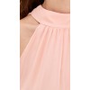 2025 Hot sale New Design Halter neckline Sweet and Fresh Bow Trim Woman's Mini Dress