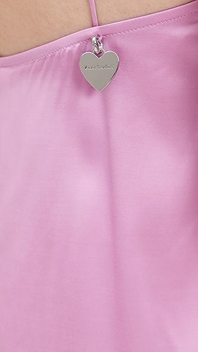 Lightweight stretch satin Halter neckline Sexy Party Dress Sweetness Woman's Mini Dress