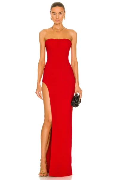Customized High Quality Off shoulder Dress Tight Waist Backless Side split Woman's Dress