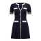 Sophisticated Round neckline Short sleeve Bodycon Knit Simple and Elegant Woman's Mini Dress