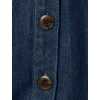 2025 Hot sale Elegant High quality Denim Classic Vintage Waist Belt Woman's Long Dress