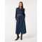 2025 Hot sale Elegant High quality Denim Classic Vintage Exquisite Woman's Long Dress