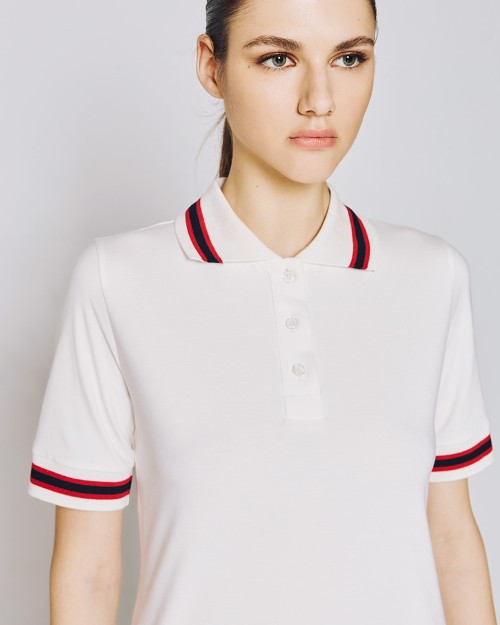 Woman's Polo Neckline Stylish Comfortable Casual Elegant Versatile Lively Mini Dress