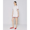 Woman's Polo Neckline Stylish Comfortable Casual Elegant Versatile Lively Mini Dress