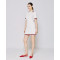 Woman's Polo Neckline Stylish Comfortable Casual Elegant Versatile Lively Mini Dress