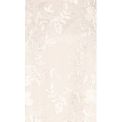 Fashionable Sweet Lace Embroidery Floral Patterns Deep V Neck and Lantern Sleeves Ladies Mini Dress