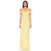 Women's Fashion V-Neck Camisole Slim Solid Color Tight Waist High Slit Evening Dress