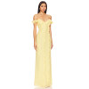 Women's Fashion V-Neck Camisole Slim Solid Color Tight Waist High Slit Evening Dress