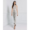 Sophisticated Fashionable 2025 New style Ruffles Halter neck Cut out Woman's Long Dress