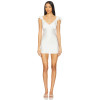 2025 Hot selling Feminine Stylish Mini Skirt with Ruffled Neckline for Ladies
