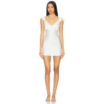 2025 Hot selling Feminine Stylish Mini Skirt with Ruffled Neckline for Ladies