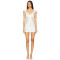 2025 Hot selling Feminine Stylish Mini Skirt with Ruffled Neckline for Ladies