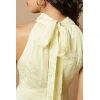 Women's Fashion Halterneck Off Shoulder Solid Color Ruffle High Waist Casual Dresses