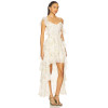 2025 Hot sale High quality Custom Logo High low Dress Elegant Sexy Woman's Dress