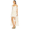 2025 Hot sale High quality Custom Logo High low Dress Elegant Sexy Woman's Dress