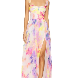 Exquisite Hot sale Floral printed  Sleeveless Camisole Elegant Woman's Long Dress