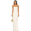 Stylish Hot sale Custom Logo Off shoulder Sleeveless Sexy Elegant Woman's Long Dress
