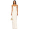 Stylish Hot sale Custom Logo Off shoulder Sleeveless Sexy Elegant Woman's Long Dress