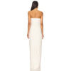 Stylish Hot sale Custom Logo Off shoulder Sleeveless Sexy Elegant Woman's Long Dress