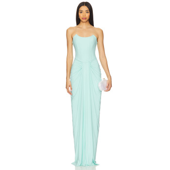 Stylish Hot sale Custom Logo Off shoulder Sleeveless Sexy Elegant Woman's Long Dress