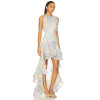 2025 New Design Custom Logo High quality High Low Dress Sleeveless Woman's Dress