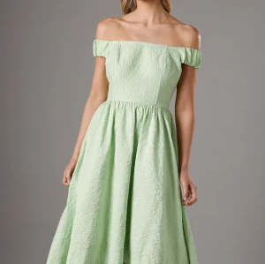 Elegant Off Shoulder High Tight Waist Solid Color High-Low Hemline Fashion Casual Dress
