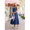 Custom Camisole High Waist Solid Color Tiered Skirt A-Line Silhouette Casual Dress