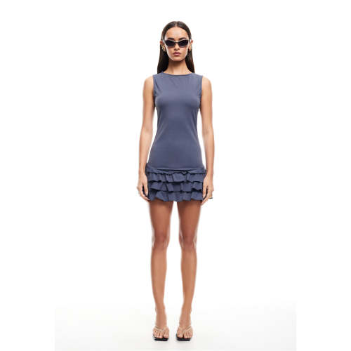 Fashionable High quality Sexy Slim High waist Lively Sleeveless Woman's Mini Dress