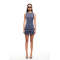 Fashionable High quality Sexy Slim High waist Lively Sleeveless Woman's Mini Dress